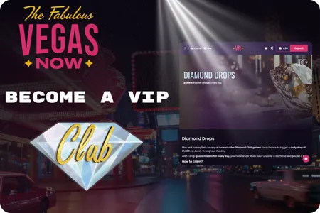 VegasNow Diamond club casino